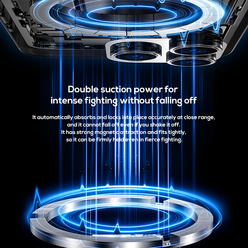 MEMO CX 10 Magnetic Cooling Fan for iPhone – RGB Dual-Fan Cooler with Type-C