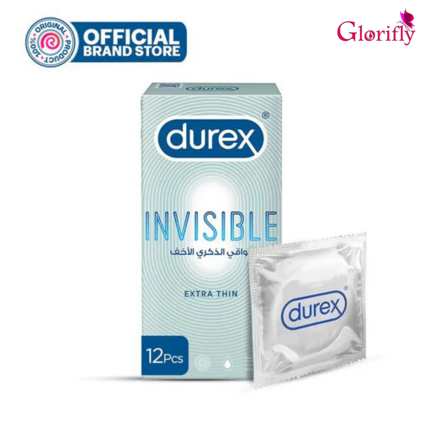 Durex - Condom Invisible 12s.