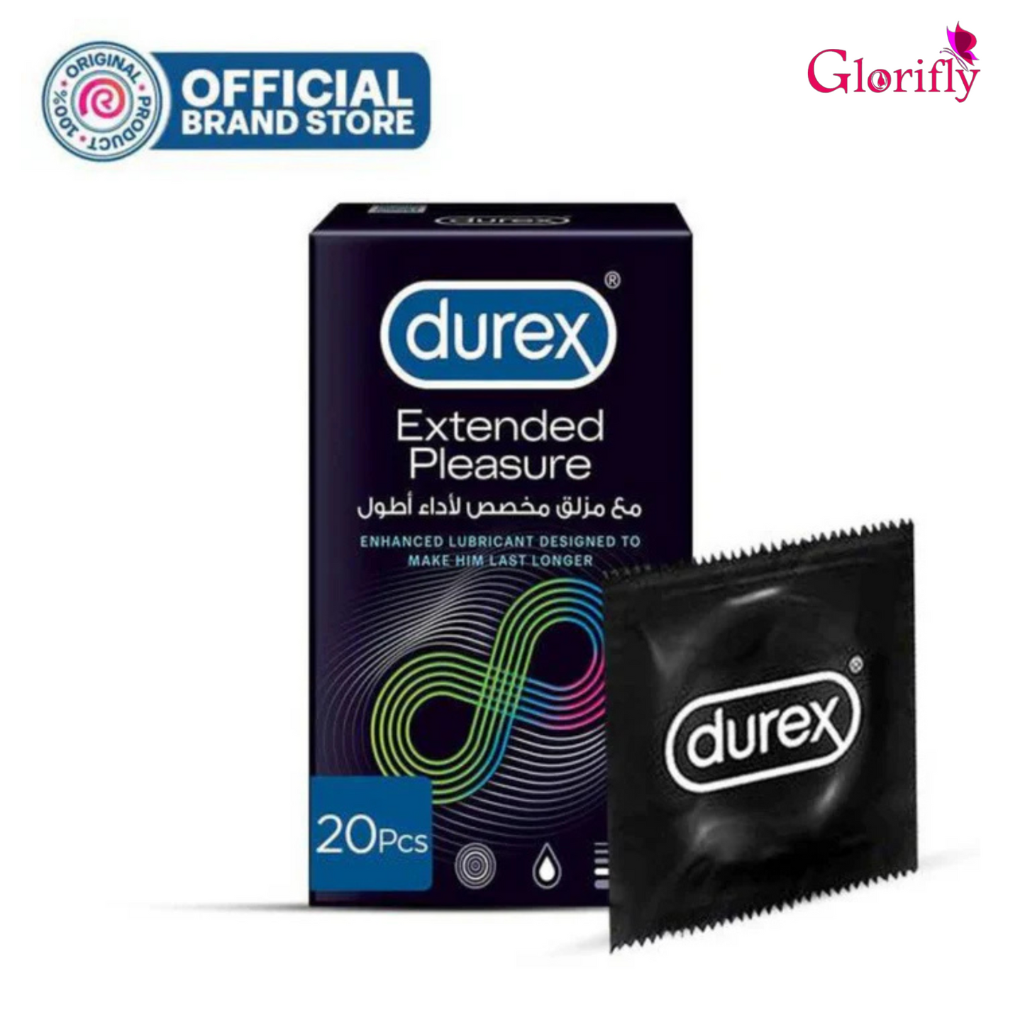 Durex Condoms 20S Extended Pleasure.