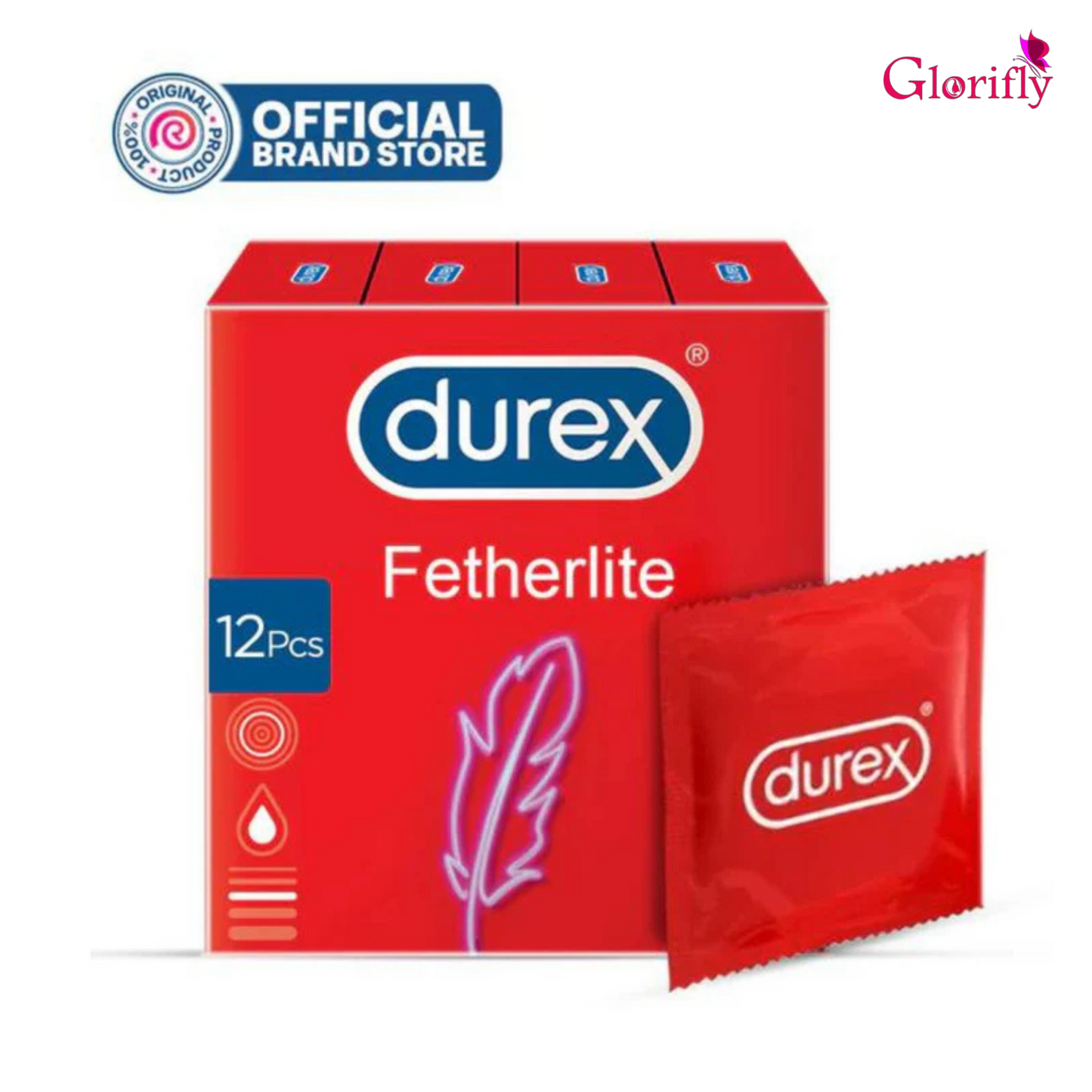 Durex - Condoms Featherlite 12S.