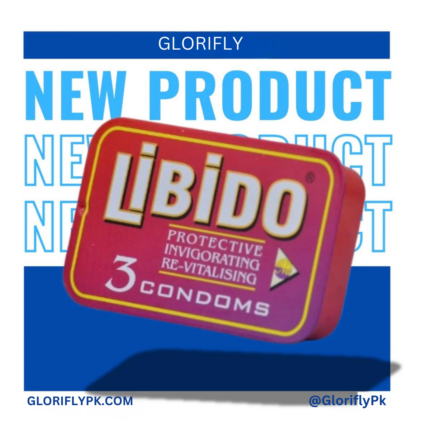Libido Condoms Tin Pack Of (3's)