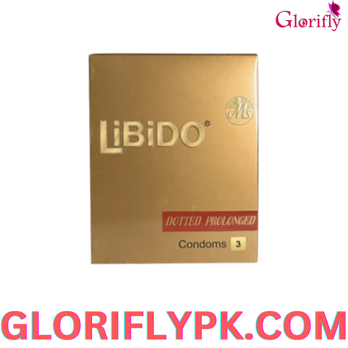 Libido - Dotted Prolonged Condoms (3's) Glorifly
