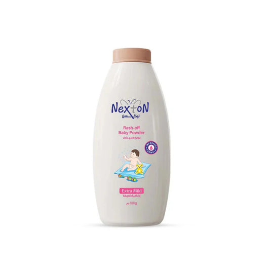 Glorifly Nexton Baby Powder Rash-Off – Anti-Rash & Sweat Absorbing Formula for Babies, Gentle Skin Protection, Soft & Fresh Care