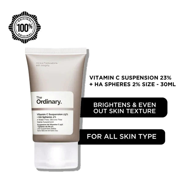 The Ordinary Vitamin C Suspension 23% + HA Spheres 2% Size - 30ml.
