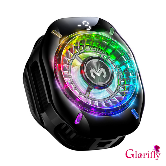 MEMO CX 10 Magnetic Cooling Fan for iPhone – RGB Dual-Fan Cooler with Type-C