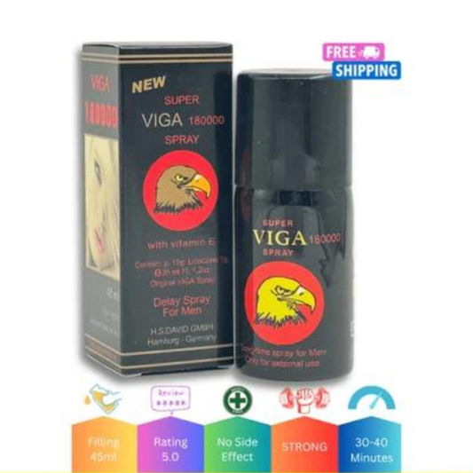 Super Viga 180000 Spray For Men.