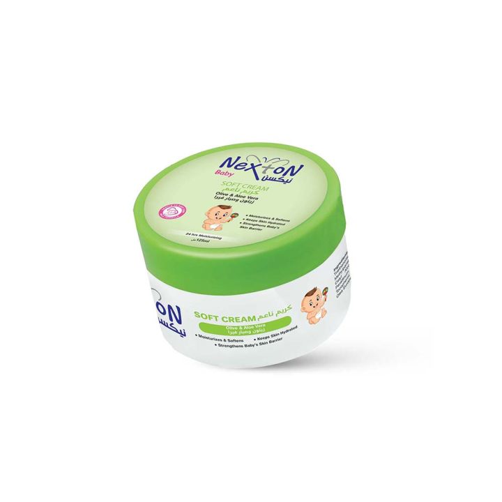 Glorifly Nexton Baby Soft Cream with Olive & Aloe Vera – Gentle Moisturizing for Sensitive Skin