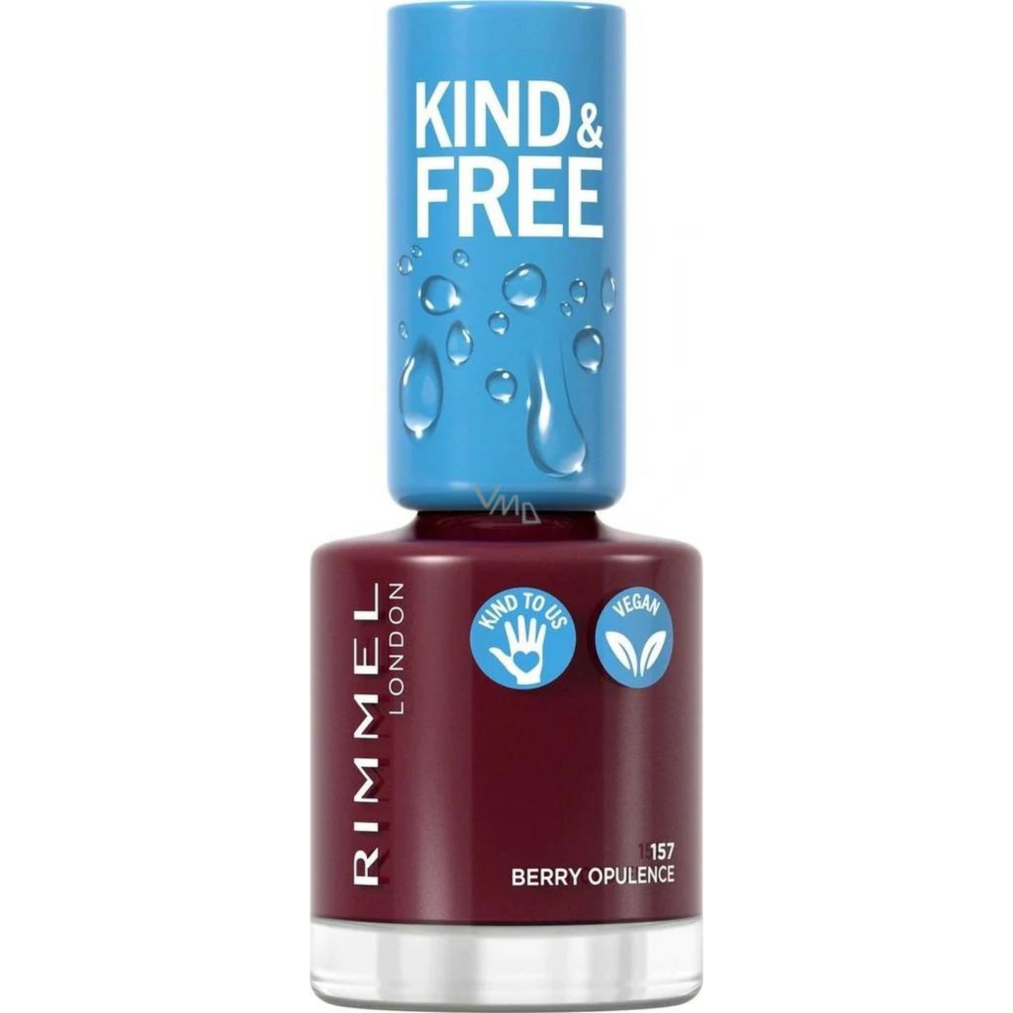 Rimmel London Kind & Free lak na nehty 157 Berry Opulence 8 ml