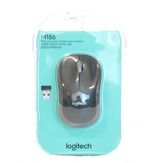 LOGITECH M186 WIRELESS MOUSE (HIGH COPY)