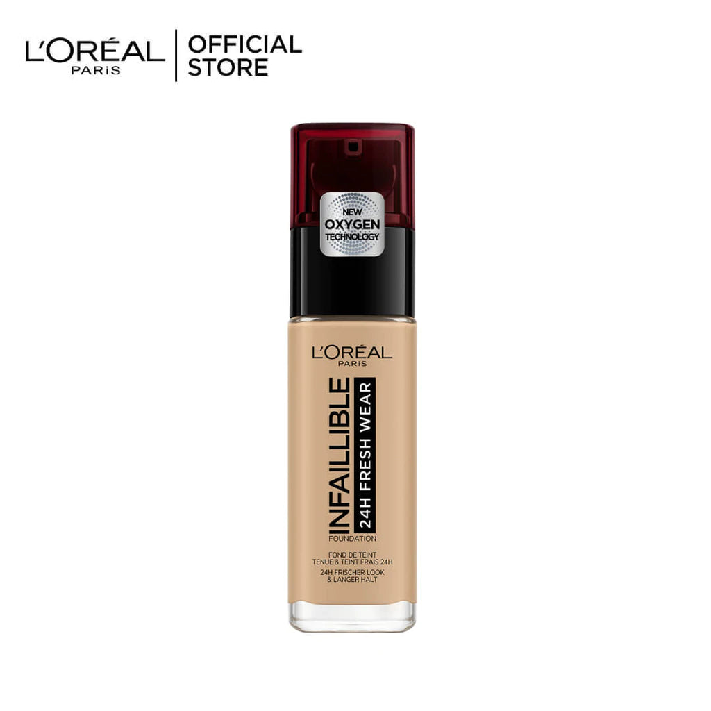 Loreal Infallible Liquid Foundation 24H Fresh Wear - 140 Golden Beige