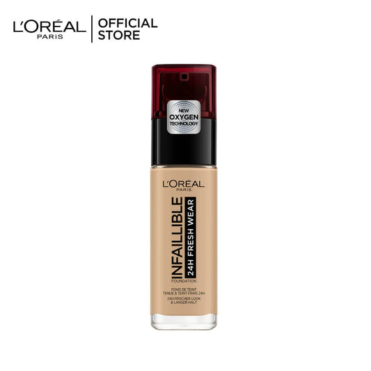 Loreal Infallible Liquid Foundation 24H Fresh Wear - 140 Golden Beige