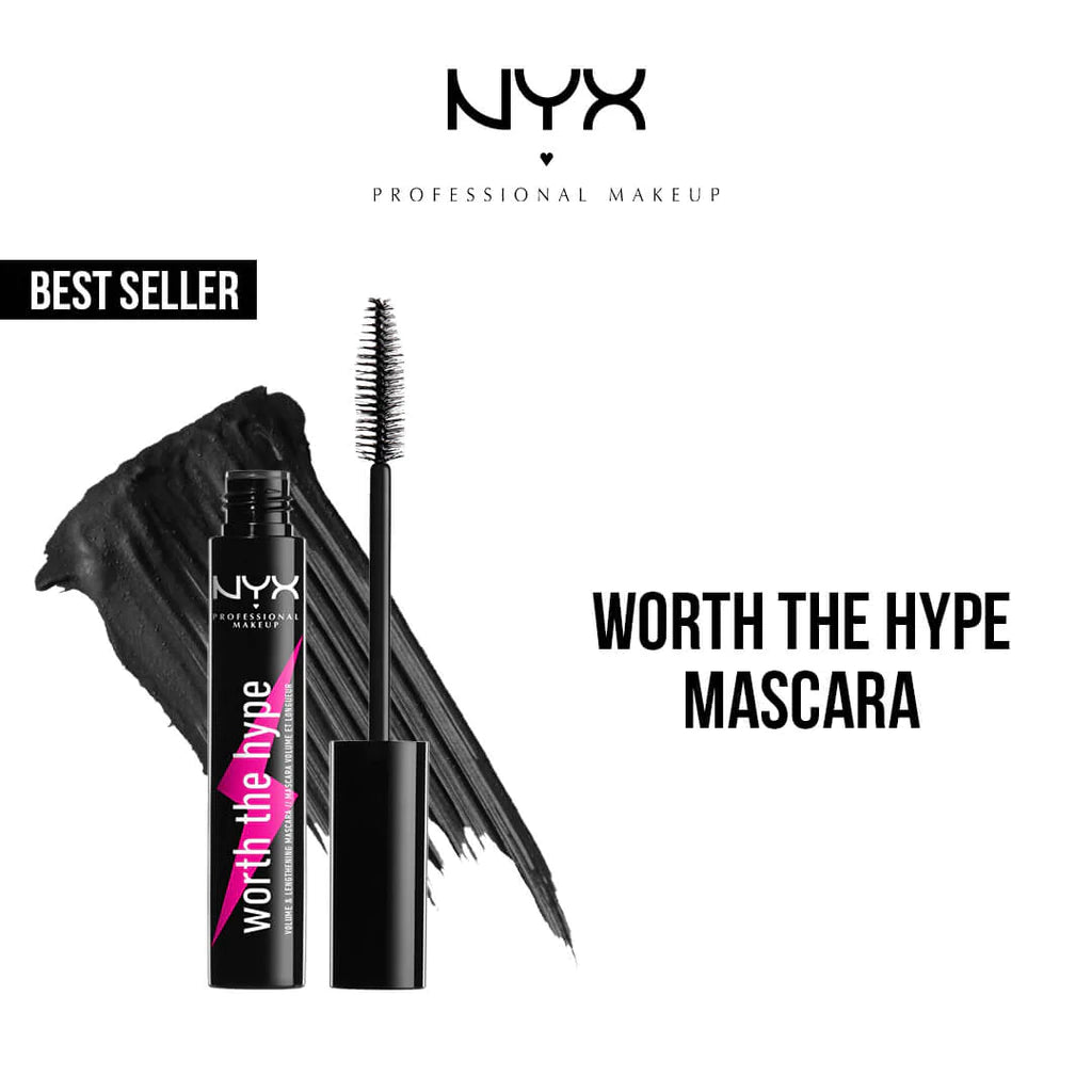Signal Sociologi kant Nyx Worth The Hype Mascara - Black – Glorifly