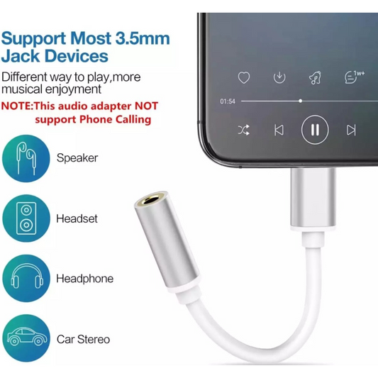 iPhone Original Apple Genuine Audio Headphone Converter Handsfree Music 3.5mm Jack adapter.