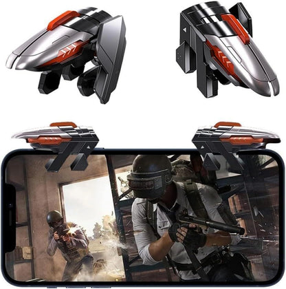 AK06 Mobile Gaming Trigger | L1 R1 PUBG & Free Fire Shooter Controller for Android & iPhone