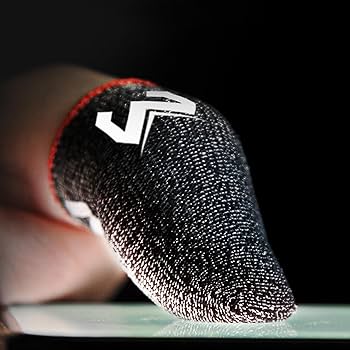 *Glorifly Gaming Finger Sleeves for Mobile – Anti-Slip, Sweat Proof, Sensitive Touch Thumb Covers for PUBG, Free Fire, COD**