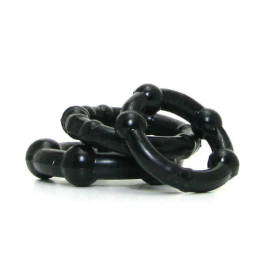 Beaded_Pleasure_Rings_-_Pack_of_3_-_GLORIFLY
