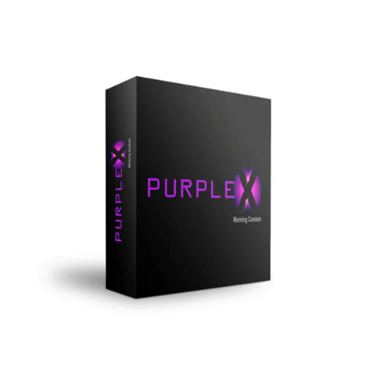 Klimax_PurpleX_Warming_Condoms_-_Pack_of_3_-_GLORIFLY