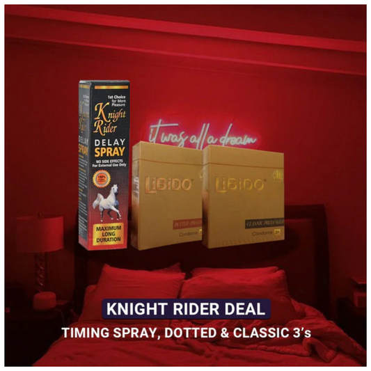 Knight Rider Deal Knight Rider Spray & Libido Condom