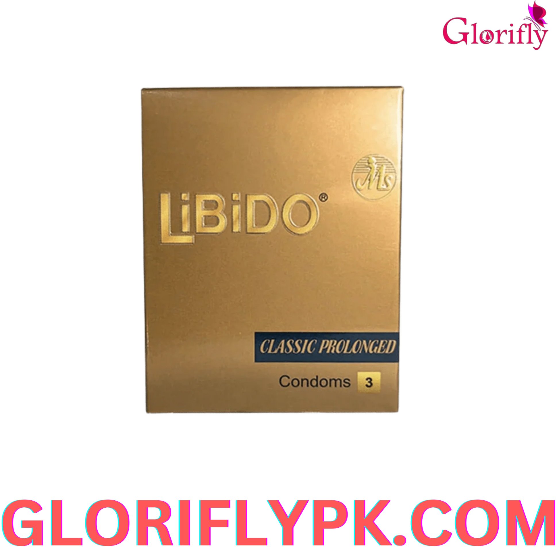 Libido - Classic Prolonged Condoms (3's) Glorifly