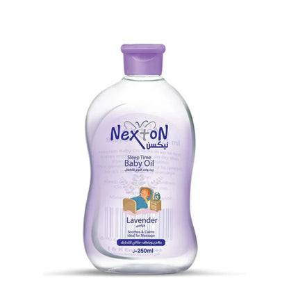 Glorifly Nexton Baby Oil (Lavender) – Gentle Moisturizing & Soothing Massage Oil for Babies, Nourishing & Calming Care, 200ml