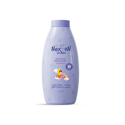 **Glorifly Nexton Baby Powder (Nourishing) – Gentle Moisturizing Talc for Babies, Soft & Smooth Skin, Long-Lasting Comfort & Protection**