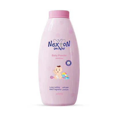 **Glorifly Nexton Baby Powder Pink – Gentle Talc for Babies, Soft & Smooth Skin, Moisture Control, Long-Lasting Freshness & Comfort**