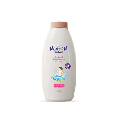 Glorifly Nexton Baby Powder Rash-Off – Anti-Rash & Sweat Absorbing Formula for Babies, Gentle Skin Protection, Soft & Fresh Care