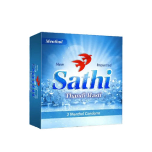 Sathi_Menthol_Condoms_-_Pack_of_3_-_GLORIFLY