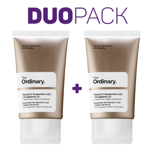 2 X The Ordinary Vitamin C Suspension 23% + HA Spheres 2% Size.