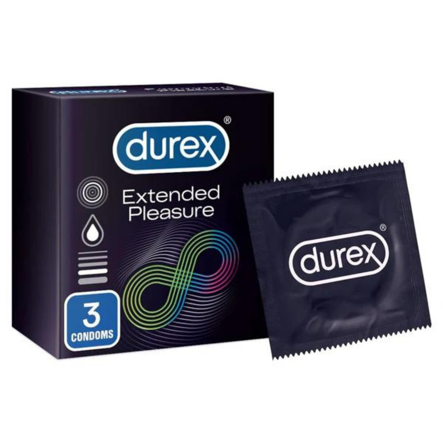 Durex - Condoms 3S Extended Pleasure.