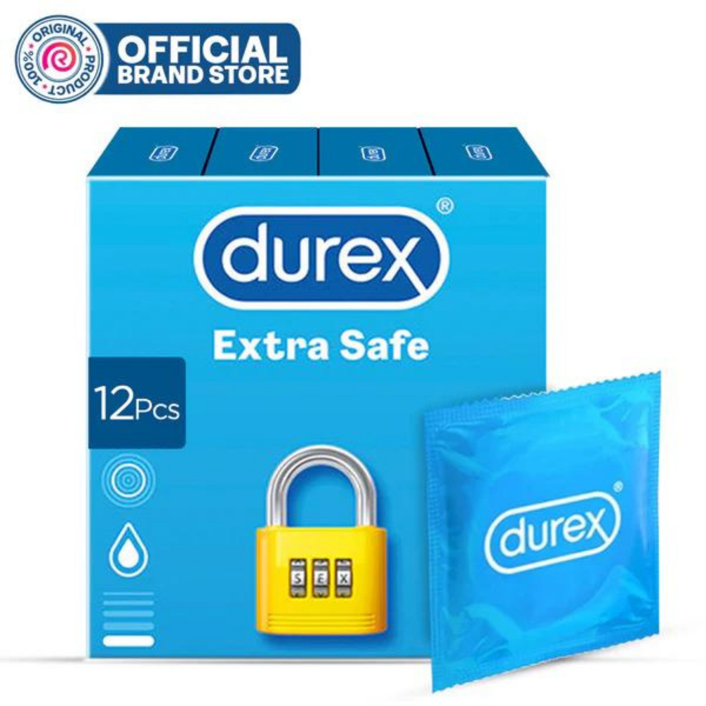 Durex Extra Safe Condoms 12s.