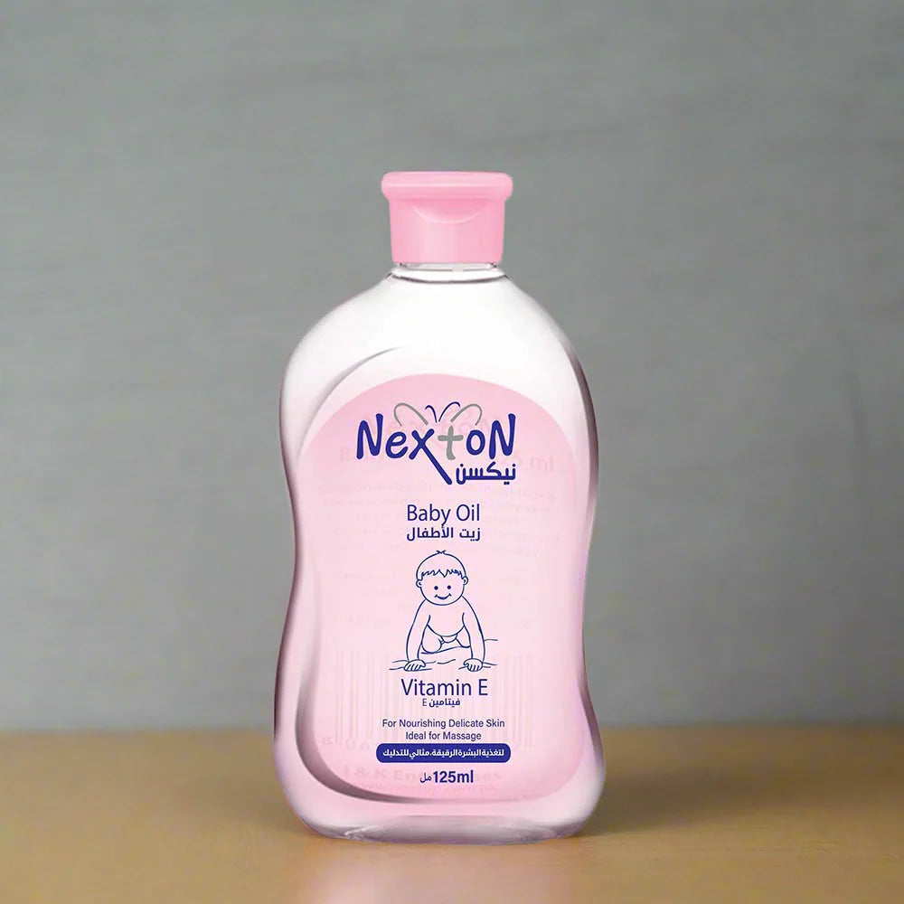 Glorifly Nexton Baby Oil (Vitamin E) – Deep Moisturizing & Nourishing Care for Baby Skin