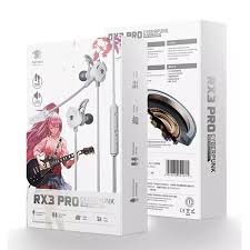 Box for Sony EX3 Pro headphones with a guitar illustration on a white background

