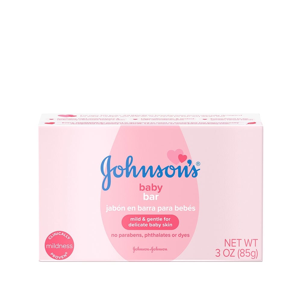 Glorifly Johnson’s Baby Bar Soap – Gentle & Mild Skincare for Soft Baby Skin