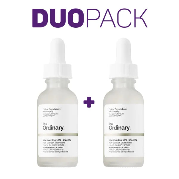 Get The Ordinary Niacinamide 10% + Zinc 1% Duo Pack.