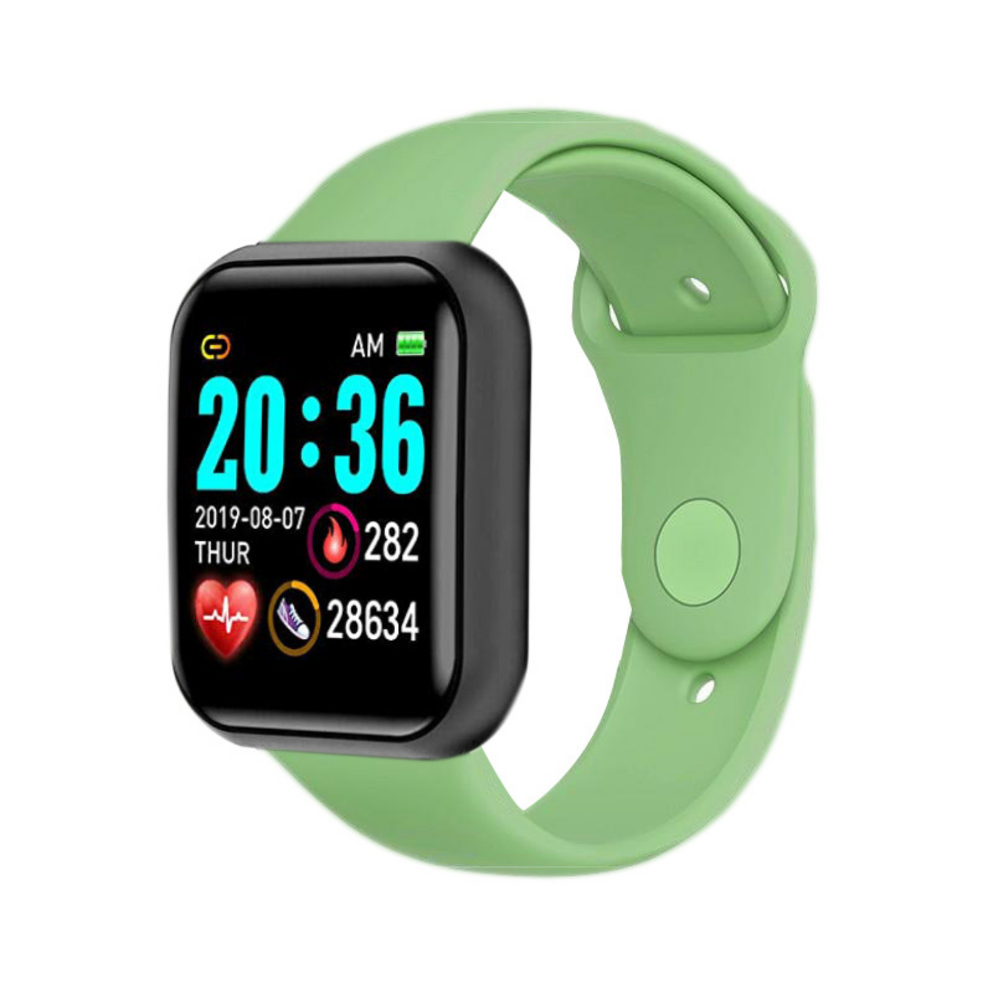 D20 Fitness Bracelet Blood Pressure Bluetooth Heart Rate Monitor.