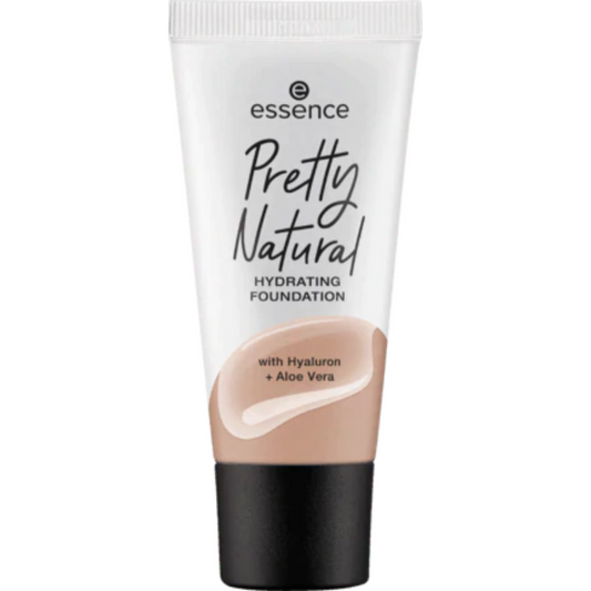 Essence Pretty Natural Hydrating Foundation- 100 Warm Caramel