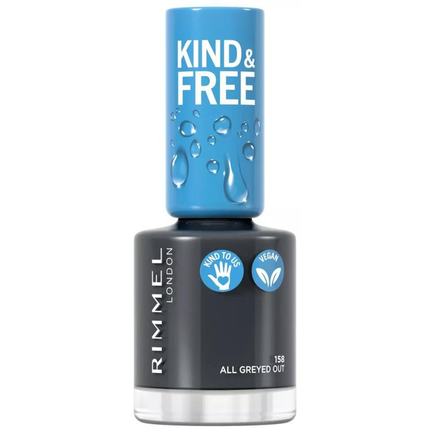 Rimmel London Kind & Free Clean Nail 158 Slategrey