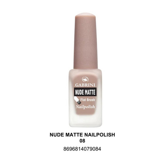 Gabrini Nude Matte Nail Polish # 08