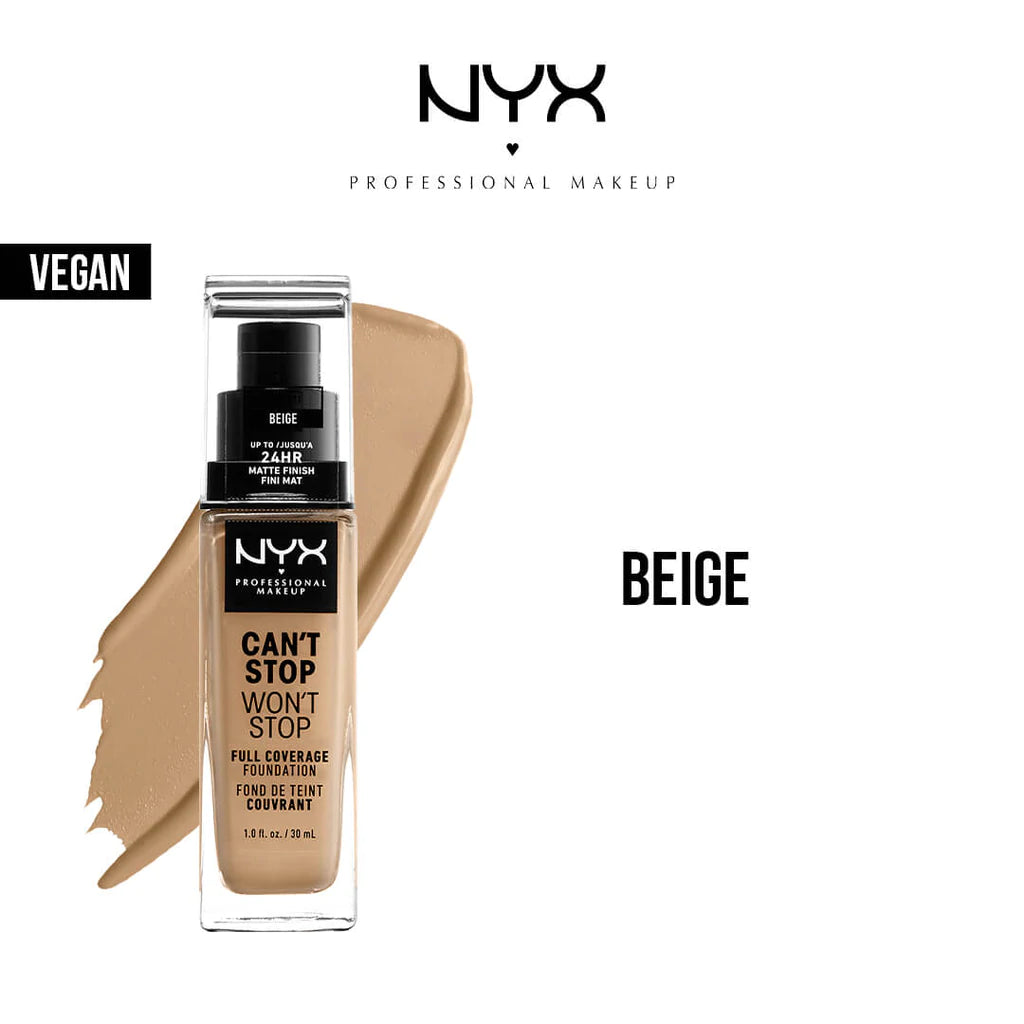 Nyx Cant Stop Won't Stop Foundation - 30ml