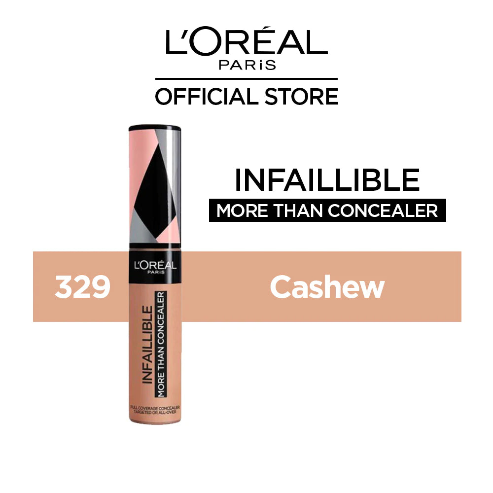 LOreal Paris Infallible More Than Concealer - 329 Cashew