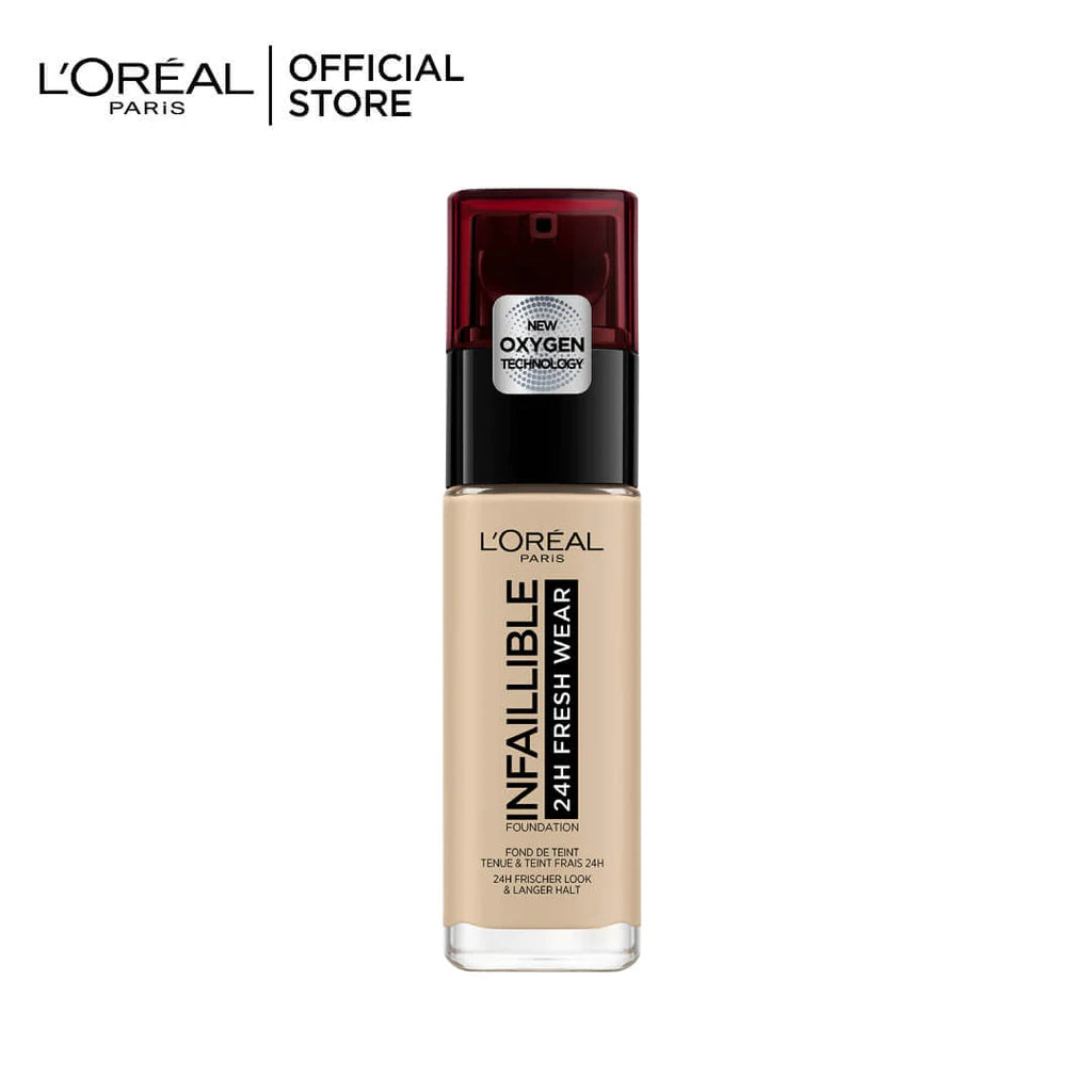 Loreal Infallible Liquid Foundation 24H Fresh Wear - 130 True Beige