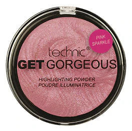 Technic Get Gorgeous Pink Sparkle Highlighter Powder