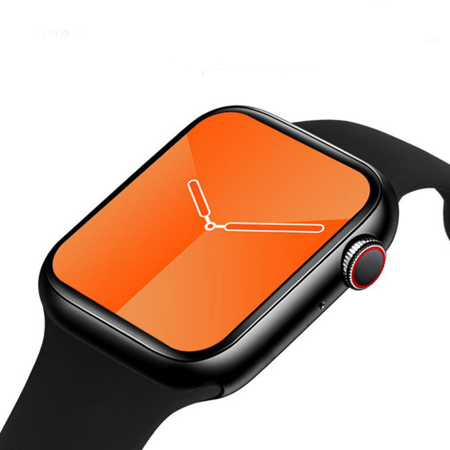 W22+ Smart Watch 45mm Size For Apple Watch Men Bluetooth Call 1.75 Screen Rotation Function.