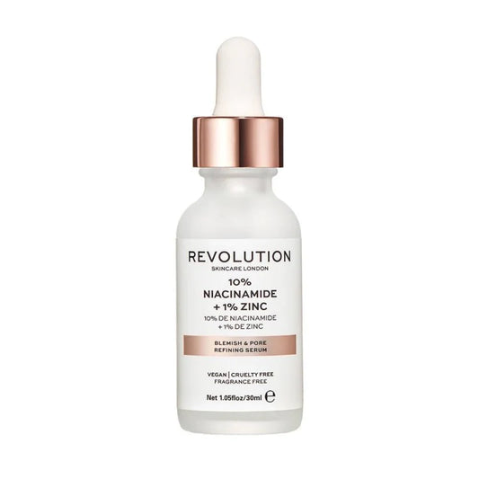 Revolution Skincare 10% Niacinamide + 1% Zinc Blemish & Pore Refining Serum - 30ml