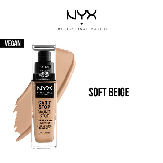 Nyx Cant Stop Won't Stop Foundation - 30ml
